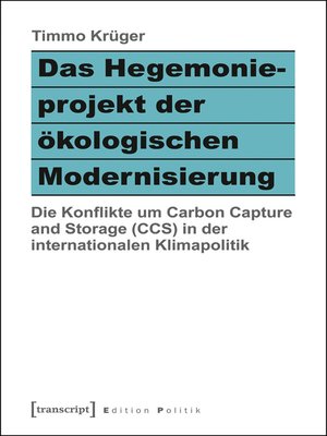 cover image of Das Hegemonieprojekt der ökologischen Modernisierung